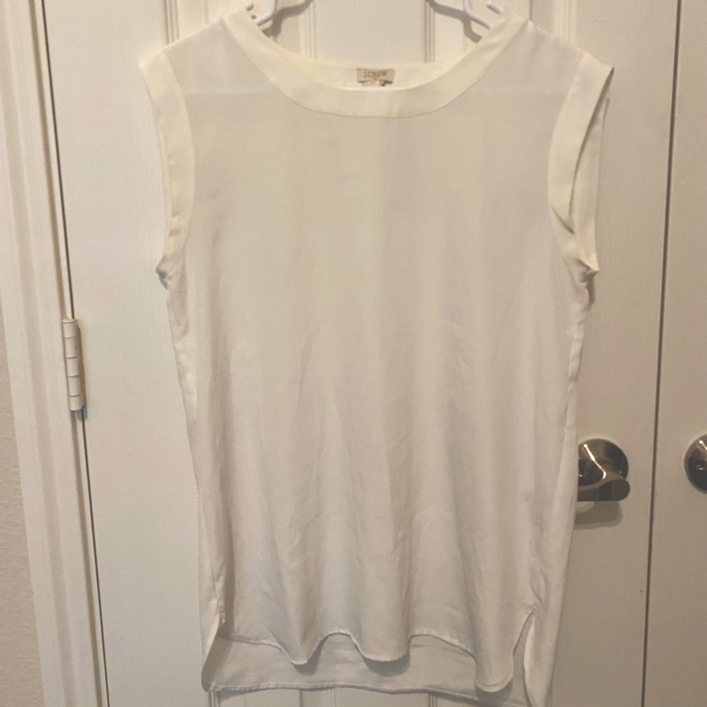 JCrew sleeveless top